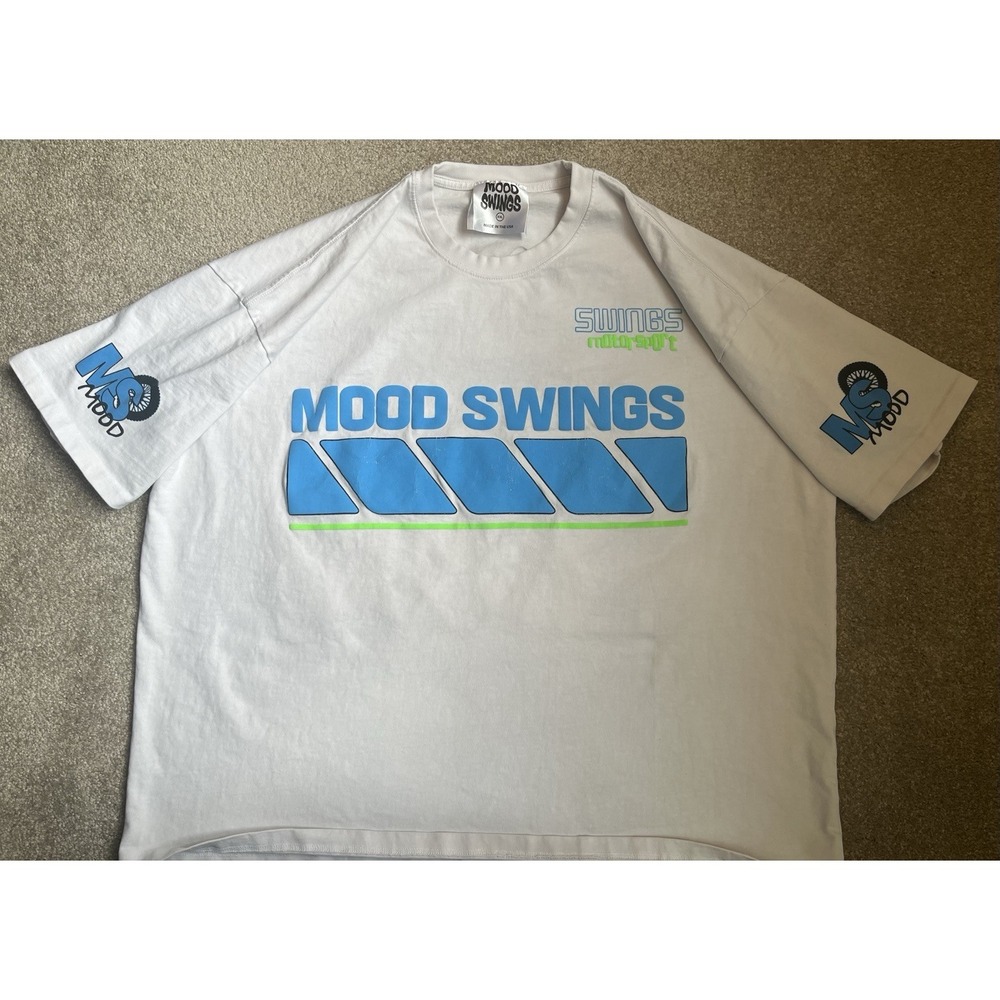 Mood Swings T Shirt Not In The Mood Swings Motor Sports White XXL - Picture 11 of 16